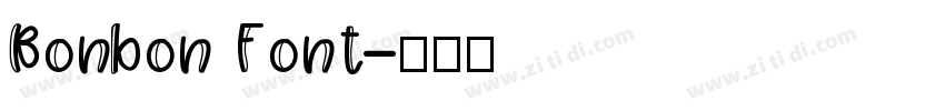 Bonbon Font字体转换